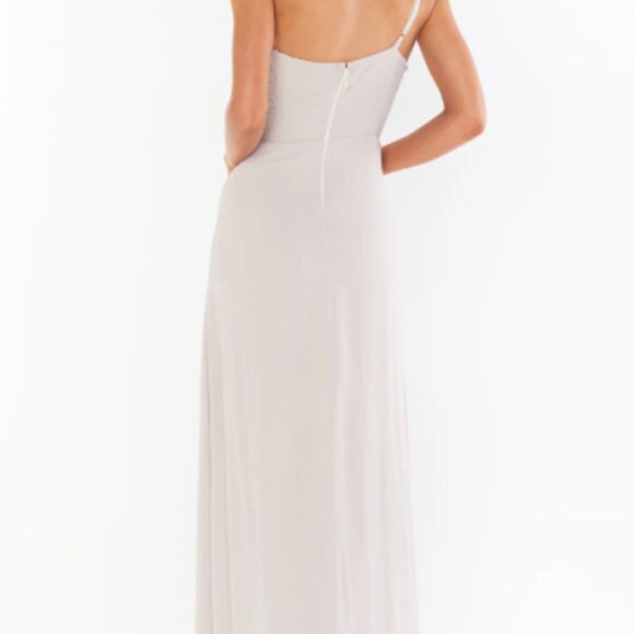 Show Me Your MuMu Crisp Shannon One Shoulder Dress NEW - Picture 4 of 5